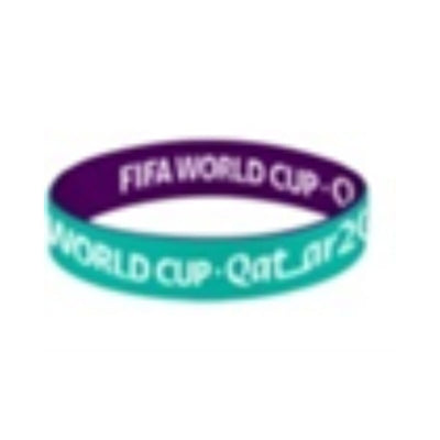 Multi-Color Fifa World Cup Silicone Sport Wristbands | 1906-001TR
