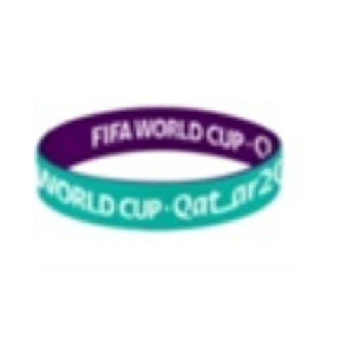 Multi-Color Fifa World Cup Silicone Sport Wristbands | 1906-001TR