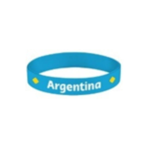 Argentina Silicone Sport Wristbands | 1906-003ARG