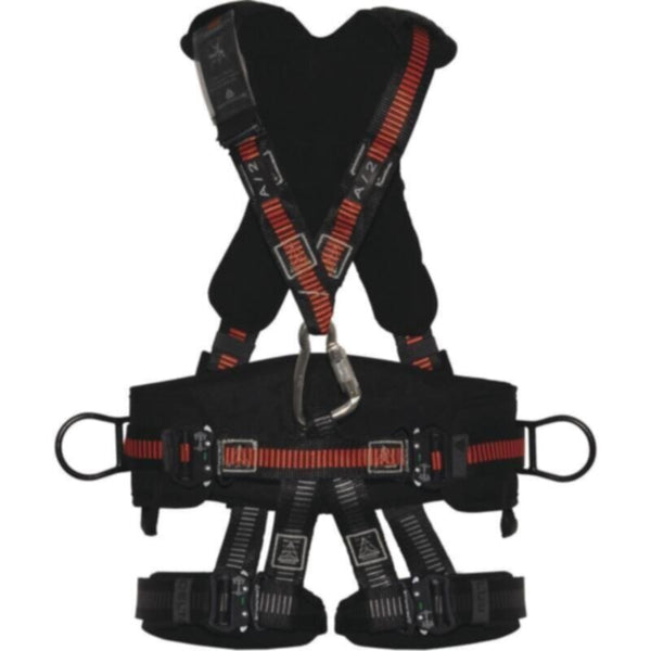 DELTAPLUS | Safety Harness | Black-Orange | GALAGO HAR35TCA