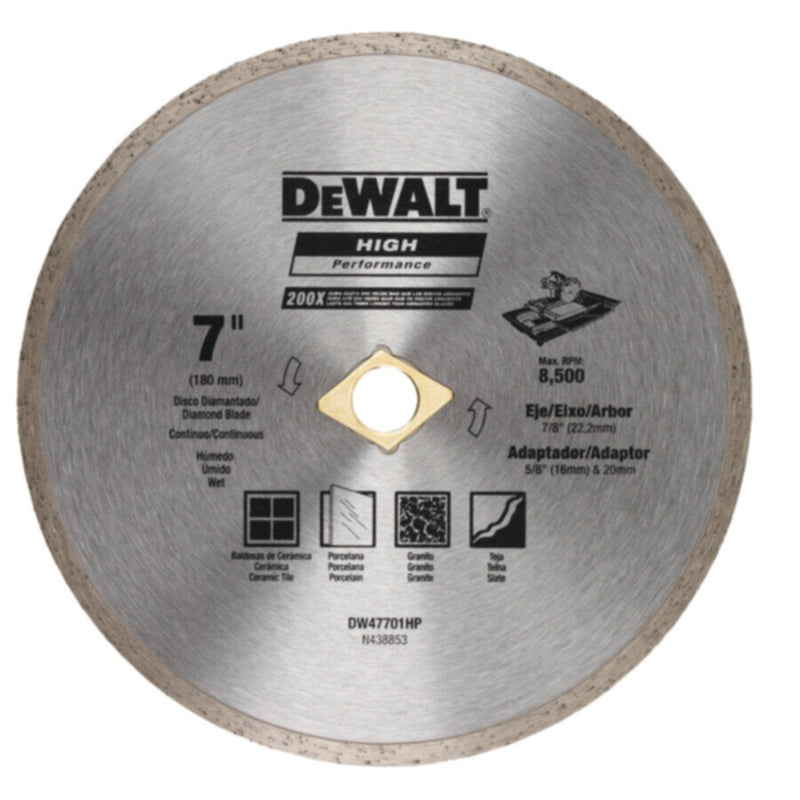 DEWALT | Continuous Rim 180 X 5 X 22.2mm | DW47701HP
