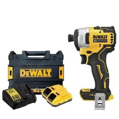 DEWALT | 18V Impact Driver Brushless 2 Battery 3.0 Ah + Charger | DCF809L2-GB