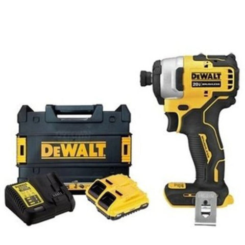 DEWALT | 18V Impact Driver Brushless 2 Battery 3.0 Ah + Charger | DCF809L2-GB