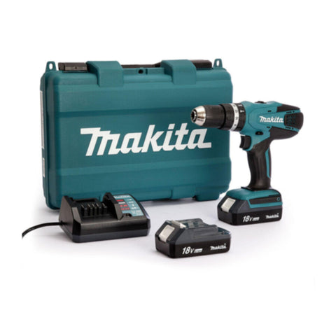 MAKITA | 13MM PERCUSSION DRIVER DRILL (18V) | HP-457DWE