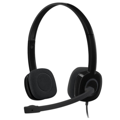 LOGITECH | H151 Stereo Headset with Noise-Cancelling Mic | 981-000589