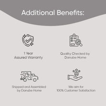 DANUBE | Allende 1 Seater Fabric Motion Recliner - Smoke Grey | 810302800068