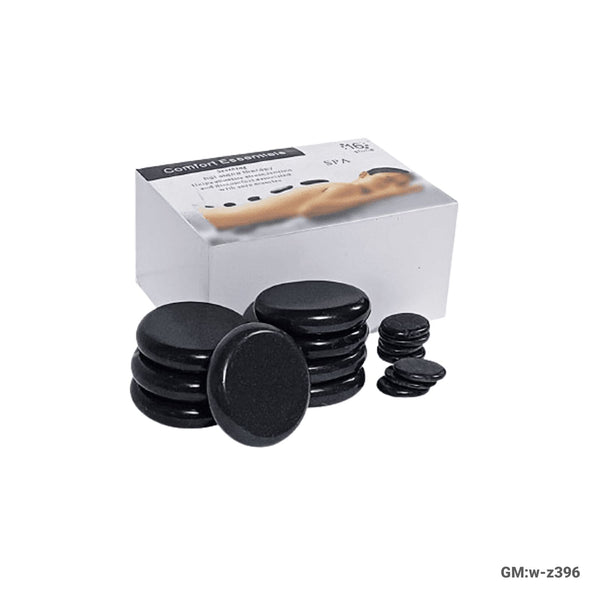 Hot Stones Massage Set 16 Piece Assorted | w-z396