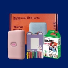 INSTAX | Instax Mini Link Starter Kit Dusky Pink | MFFPIINCLKDPBK