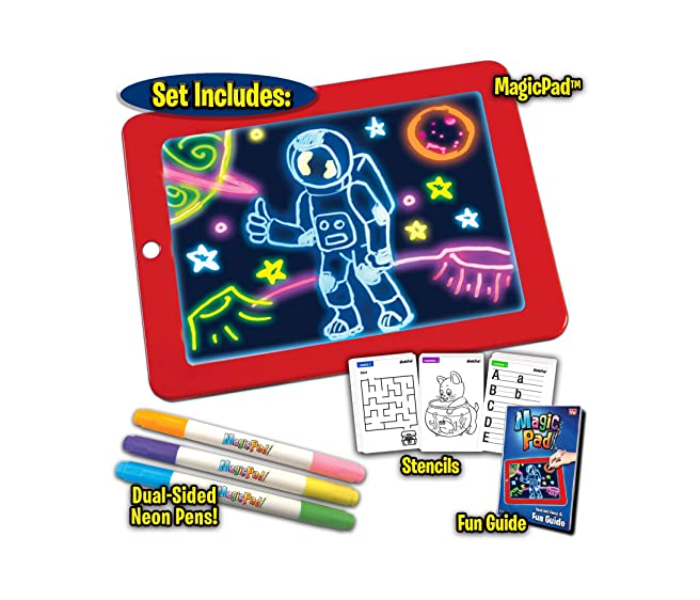 Generic Magic Pad Light Up Write LED Board, Learning Tablet Colorful Effects | JPL6046