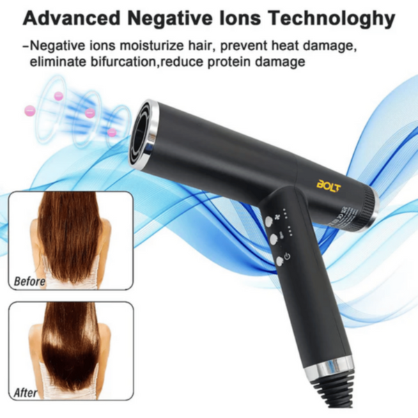 BOLT | Professional Hair Dryer White