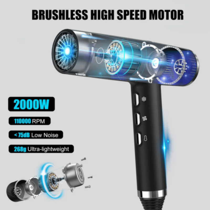 BOLT | Professional Hair Dryer White