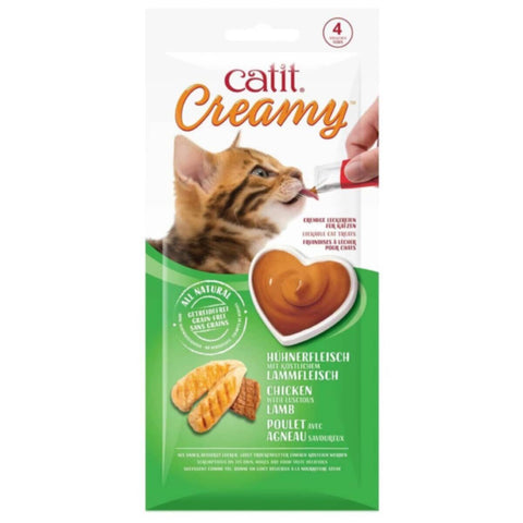 CATIT | Creamy Lickable Treats - Chicken & Lamb