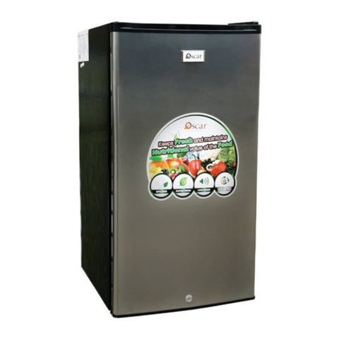 OSCAR | 90Ltrs. Single Door Refrigerator - Silver | OR 120S1