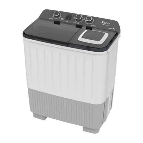 OSCAR | 9Kg Twin Tub Semi Automatic Washing Machine | OWM 90 SAXT
