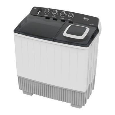 أوسكار | غسالة ملابس نصف أوتوماتيكية بحوضين سعة ١٤ كجم | OWM ١٤٠ SAXT