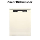 OSCAR | 13 Settings Dishwasher With Multiple Wash Programs Modern Design And Reliable Performance Silver | ODW13VS