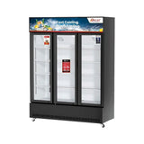 OSCAR | No-Frost Triple Door Showcase Chiller 980Ltrs Stylish Design Reliable Performance Black | OCL980