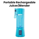 OSCAR | Portable Rechargeable Juicer Blender Rechargeable Power And Compact Design Blue | OPB 200