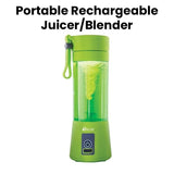 OSCAR | Portable Rechargeable Juicer Blender Rechargeable Power And Compact Design Green | OPB 200