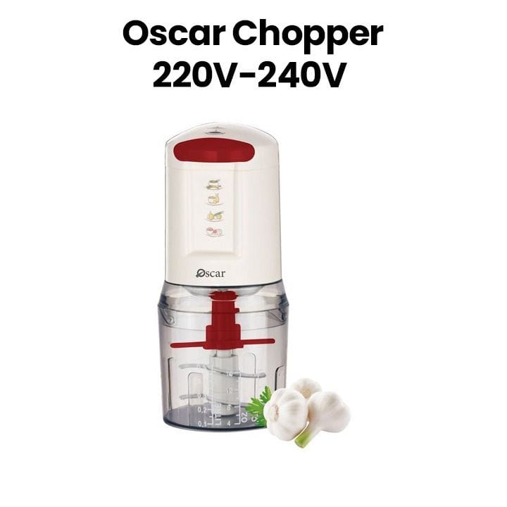 OSCAR | 3-In-1 Chopper Food Chopping Compact Design And Reliable Performance White | OCH 318