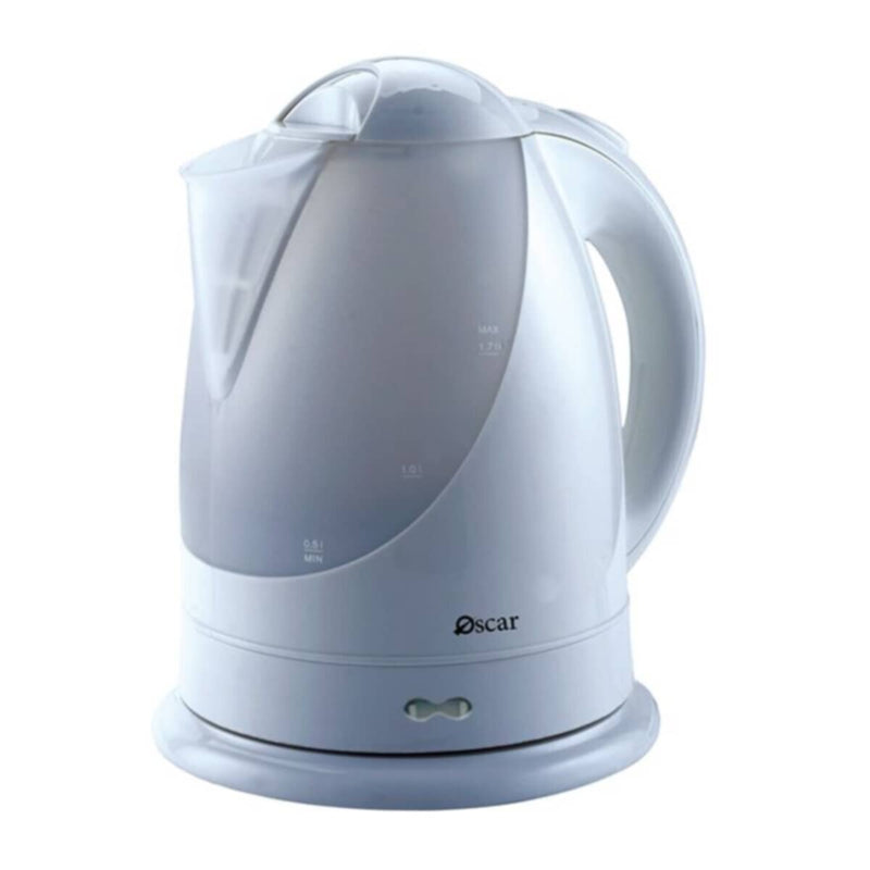 OSCAR | 1.7Ltr. Electric Kettle with Water Indicator White Finish | OSK 1700 P