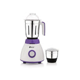 OSCAR | 2-in-1 Mixer Grinder 550W Indian Style Grinder Stylish Design Stylish Design Safety Features 2-in-1 Functionality Purple White | OMG550P