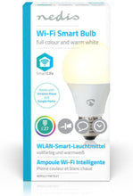 NEDIS | WiFi Smart LED Bulb, Full Colour and Warm White 6W , E27 | WIFILC11WTE27