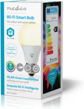 NEDIS | WiFi Smart LED Bulb, Full Colour and Warm White 6W , E27 | WIFILC11WTE27