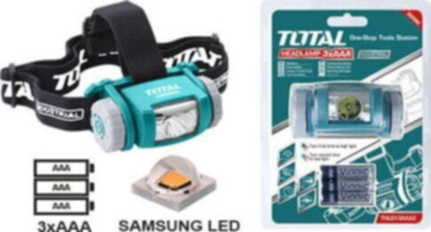 TOTAL | Headlamp 50-200 Lumens | THLO13AA2