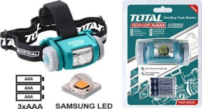 TOTAL | Headlamp 50-200 Lumens | THLO13AA2