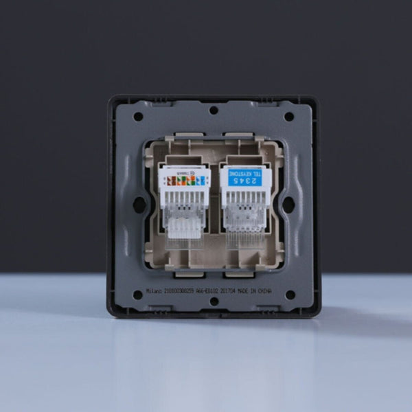 MILANO | Tel+Data Outlet Cat6 Gd | 210100300259