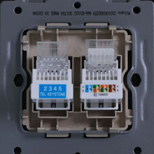 MILANO | Tel+Data Outlet Cat6 Gd | 210100300259