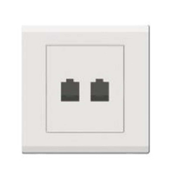 MILANO | Tel+Data Outlet Cat6Mpw | 210100300260