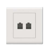 MILANO | Tel+Data Outlet Cat6Mpw | 210100300260