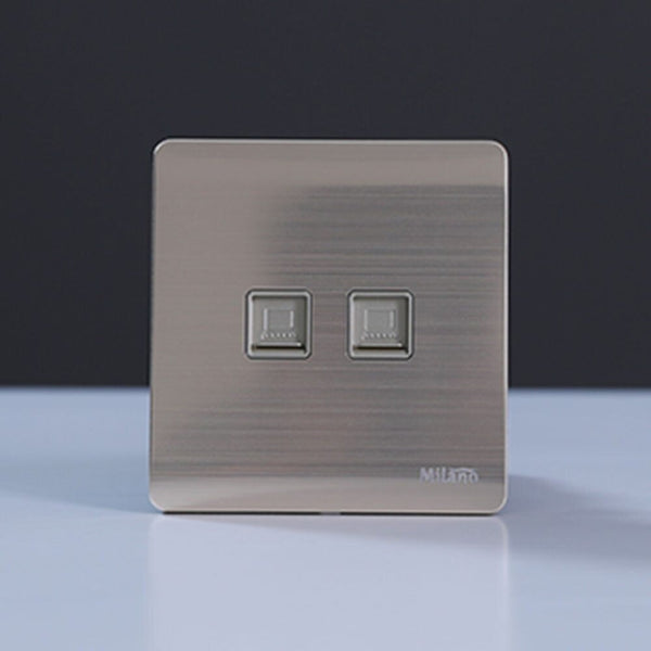 MILANO | Dual Data Outlet Cat6 Gd | 210100300292