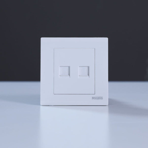 MILANO | Dual Data Outlet Cat6Mpw | 210100300294