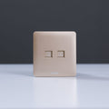 MILANO | Dual Computer Outlet Cat6 Gd Ps | 210100300323