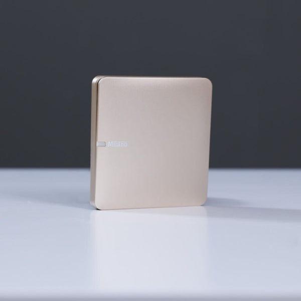 MILANO | 10A 1 Gang 1 Way Switch Gd Ps | 210100300327