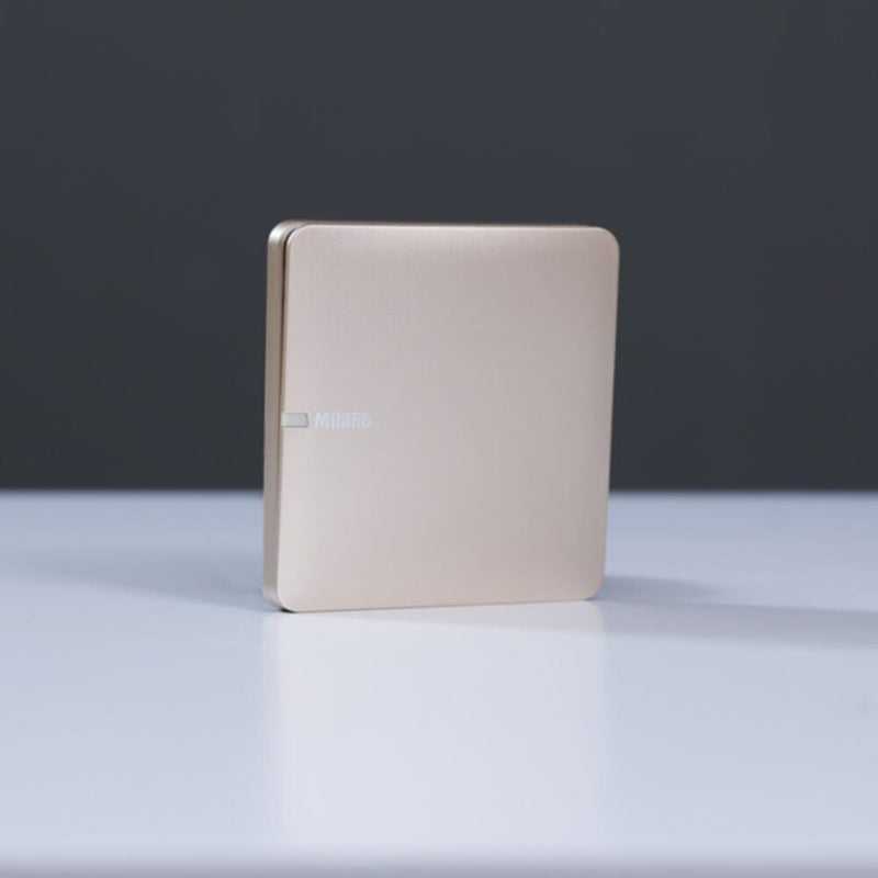 MILANO | 10A 1 Gang 1 Way Switch Gd Ps | 210100300327