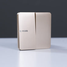 MILANO | 10A 2 Gang 1 Way Switch Gd Ps | 210100300329