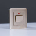 MILANO | 20A Dp Switch With Neon Gd Ps | 210100300337