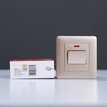 MILANO | 20A Dp Switch With Neon Gd Ps | 210100300337