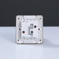 MILANO | 13A Single Switched Socket With Led Indicator-Gold | 210100300341