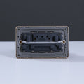 MILANO | 13A Twin Socket With Switch & Led Indicator-Gold | 210100300342