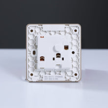 MILANO | 15A 3 Round Pin Switched Socket Gd Ps | 210100300343