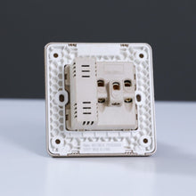 MILANO | 2 Pin & 3 Pin Universal Socket With 2.1A Us-Gold | 210100300349