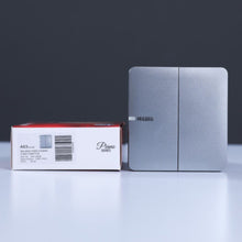 MILANO | 10A 2 Gang 2 Way Switch Sl Ps | 210100300360