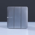 MILANO | 10A 3 Gang 2 Way Switch Sl Ps | 210100300362