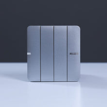 MILANO | 10A 4 Gang 1 Way Switch Sl Ps | 210100300363