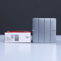 MILANO | 10A 4 Gang 1 Way Switch Sl Ps | 210100300363